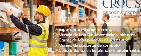 Oferta De Empleo Bodeguero CROC Costa Rica 2024