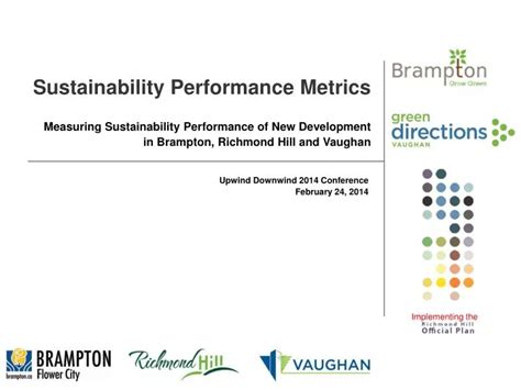 Ppt Sustainability Performance Metrics Powerpoint Presentation Free