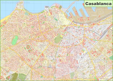 map of casablanca 5