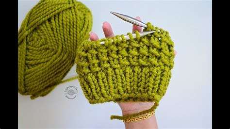 How To Knit The Bamboo Stitch Youtube