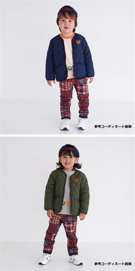 楽天市場ミキハウス ホットビスケッツ MIKIHOUSE Hot Biscuits パッチワーク風チェック柄パンツ 男の子 女の子 メ