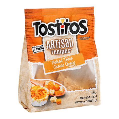 Tostitos® Artisan Recipes Baked Three Cheese Queso Reviews 2020