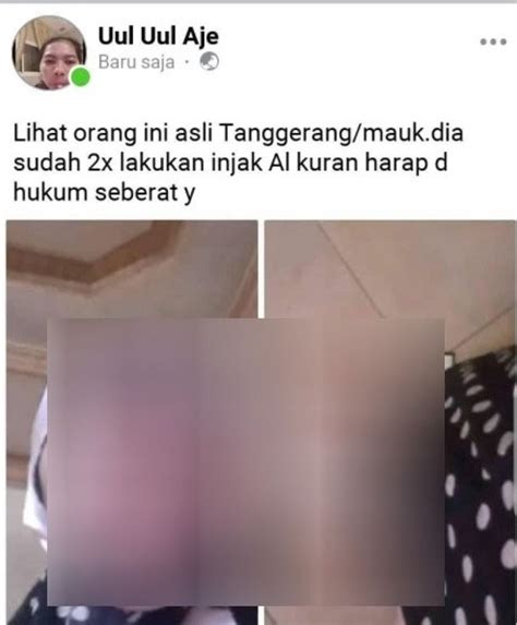 Viral Emak Emak Berhijab Injak Alquran Di Tangerang Okezone Megapolitan