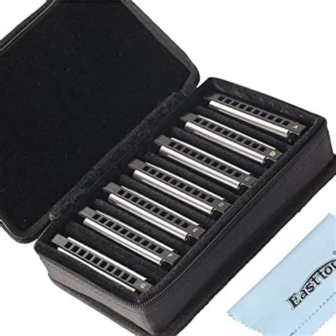 amazoncom hohner pbh piedmont blues harmonica set  pack musical