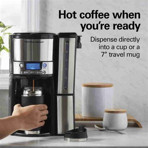 Hamilton Beach Brewstation Programmable Dispensing Drip Coffee Maker Review Coffee Makers