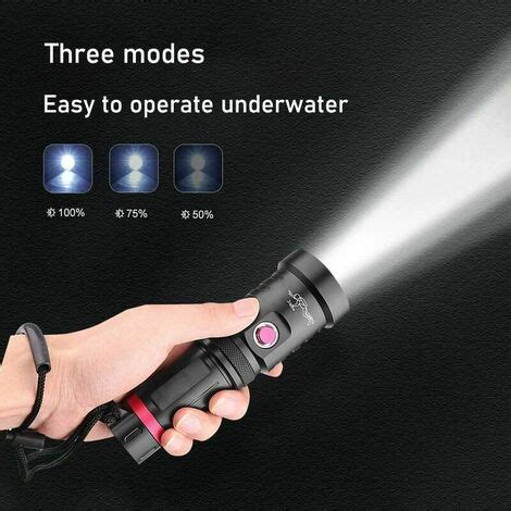 Lampe Torche Led Ultra Puissante Lumens Lampe De Poche Ipx