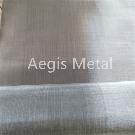 Twill Weave Nickel Wire Mesh Ni200 Ni201 400 350 300 Mesh Pure Nickel Screen China Nickel