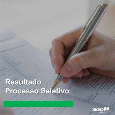 Resultado Processo Seletivo NASF e Clínicas da Família RioSaúde SESO