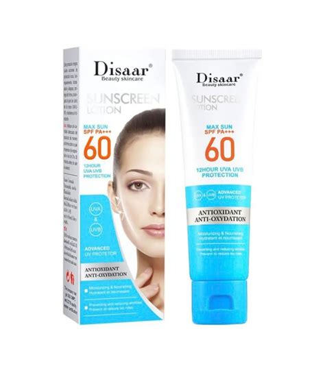 Protector Solar Antioxidante SPF60 Disaar