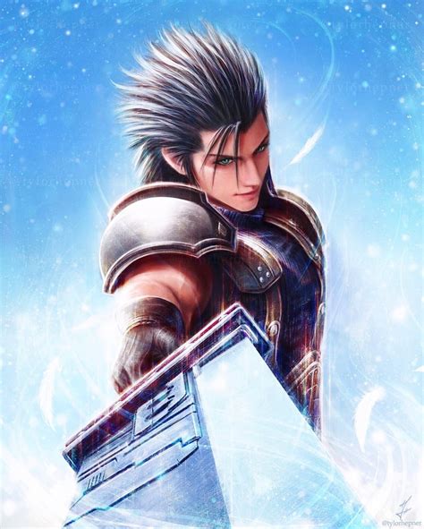 Zack Fair Final Fantasy And 3 More Drawn By Tylorhepner Danbooru