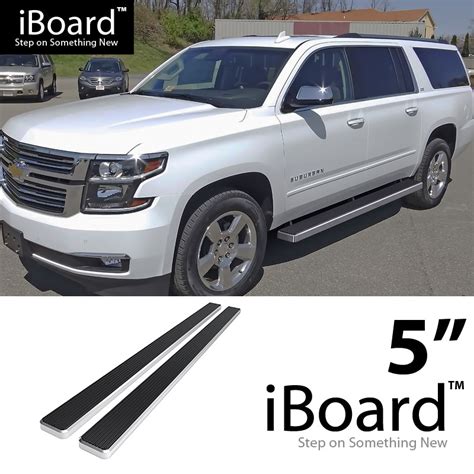 Iboard Running Board 5 Fit Chevy Avalanche 1500 Suburban Gmc Yukon Xl 00 17 Ebay