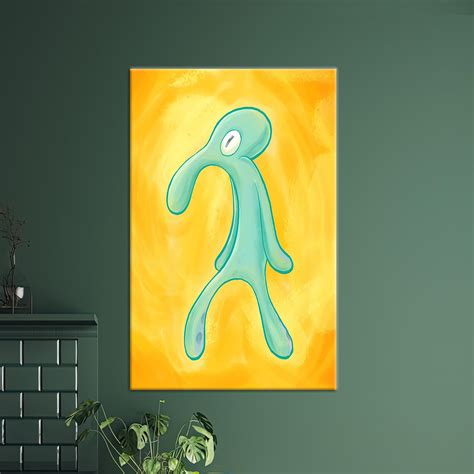 Squidward Painting Wallpapers - Top Free Squidward Painting Backgrounds - WallpaperAccess