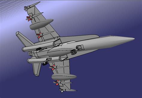 【飞行模型】cf 18 Hornet战斗机简易模型3d图纸 Step Stl格式 科普 通用 仿真秀干货文章