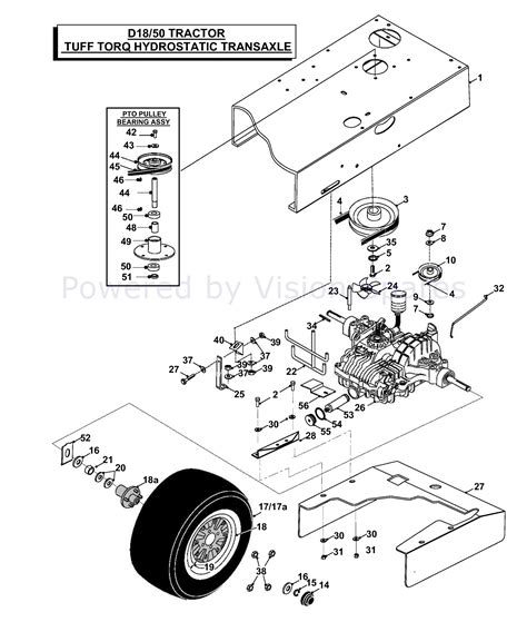 Tuff Torq K66r Hydrostatic Transaxle