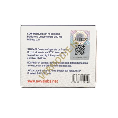 BD 200 AVVA Labs Boldenone Undecylenate 2024 Price