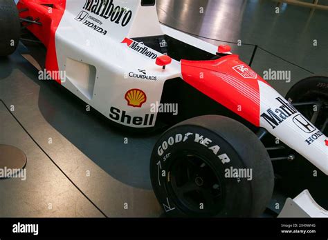 Ayrton Senna S Mclaren Honda Showed During The Senna Forever