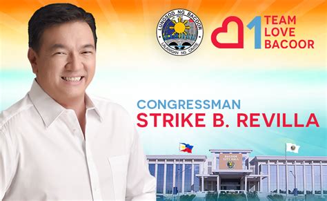 Congressman Strike B Revilla Bacoor Government Center