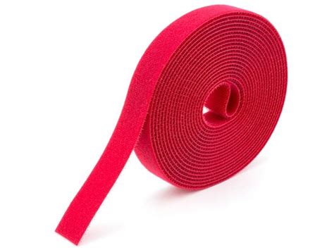 Inch Continuous Red Hook And Loop Yards Secure Cable Ties