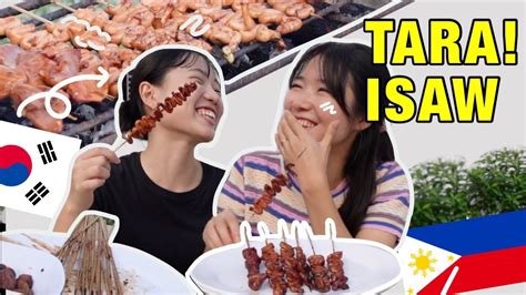 Introducing My Fav 🇵🇭filipino Street Food To My 🇰🇷korean Friend 30