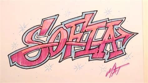 Sofia Name Design