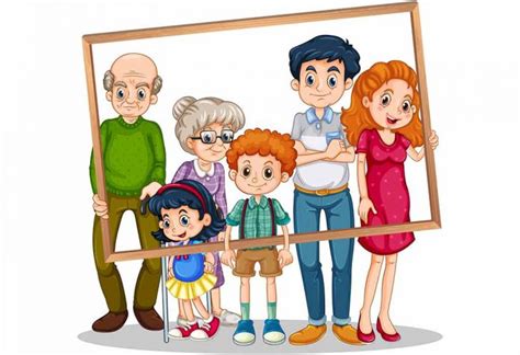 Family Members: Names Of Members Of The Family In English For Kids