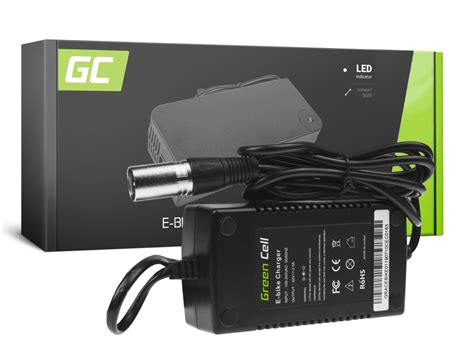 Green Cell V A Xlr Pin Adowarka Do Baterii Roweru Elektrycznego