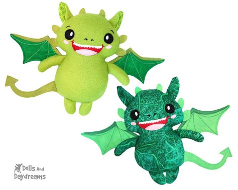 Dragon Sewing Pattern | Dolls And Daydreams