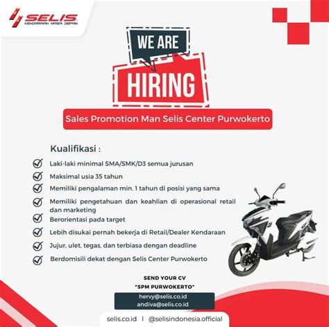 Sales Promotion Man Loker Purwokerto