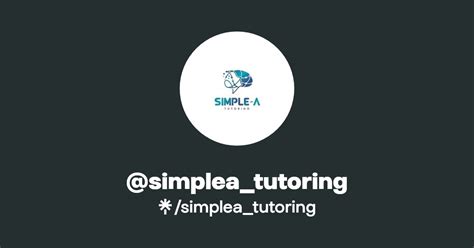 simpleatutoring instagram tiktok linktree