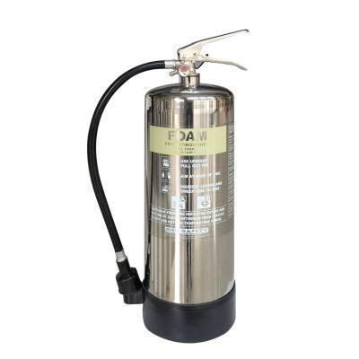 Stainless Steel Foam Fire Extinguisher European Model China Stainless