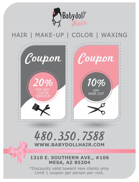 Special Offers & Salon Discounts | Mesa, AZ | Babydoll Hair Salon