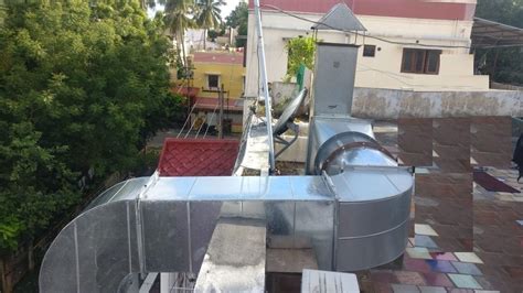 Stainless Steel Gi Duct Fabrication Service For Cooling At Rs Sq