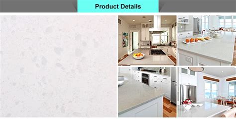 Glacier White Quartz Kitchen Countertop - Buy Glacier White Quartz ...