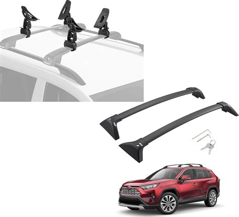 Amazon Bougerv Lockable Car Roof Rack Cross Bars Compatible With