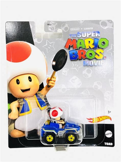 Hot Wheels Toad Kart The Super Mario Bros Movie