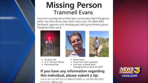 Search For Hiker Missing In Joshua Tree National Park Being Scaled Back