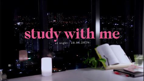 Hr Study With Me At Night Wind Sound Rain Sounds Calm Piano