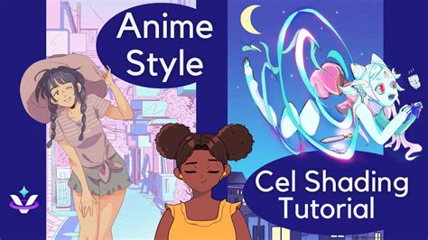 drawing advice anime style cel shading tutorial
