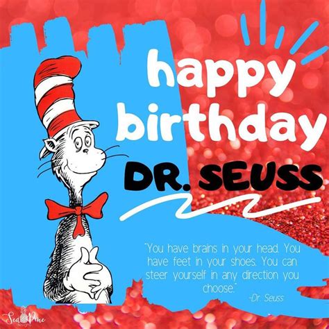 Happy Birthday To Mr Theodor Seuss Geisel The Man Who Started It All The World Wouldnt Be