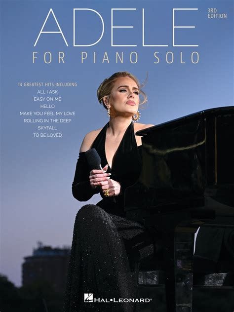 Adele For Piano Solo Piano Traders