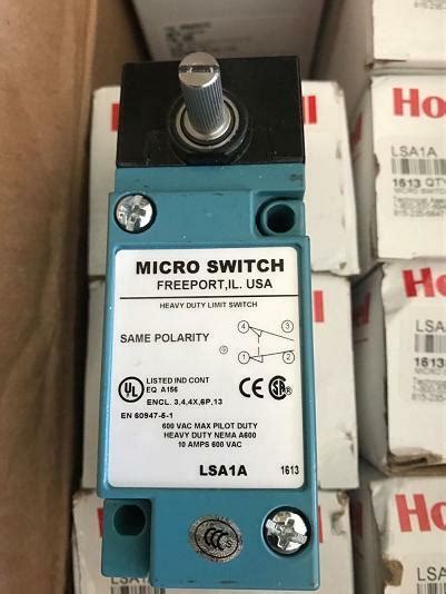 1pc New Honeywell Travel Limit Micro Switch Lsa1a Ebay