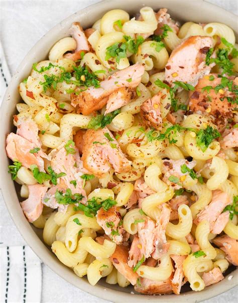 Salmon Pasta Without Cream Recipe Tale