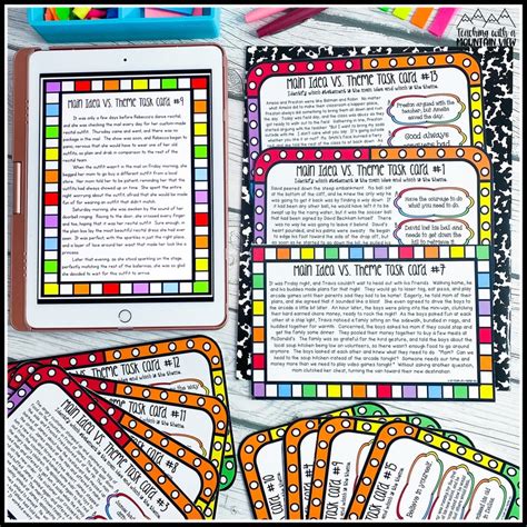 complete guide  teaching main idea  theme teaching