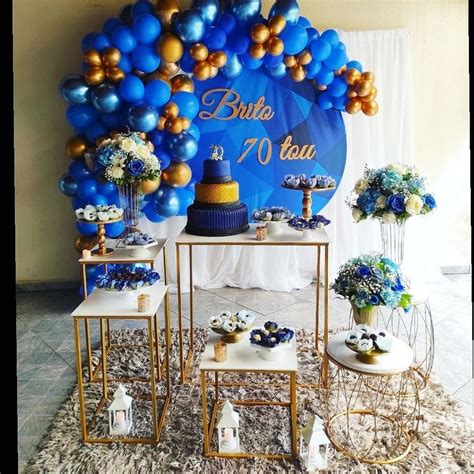 Decoração Aniversário 70 Anos - Decoração 70 anos homem Whatsapp (11)98325-2545 | Decoração aniversario ...