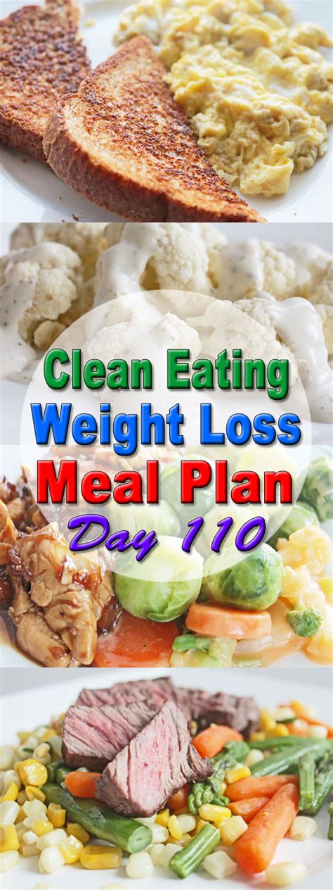 Clean Eating Weight Loss Meal Plan 110 Clean Eating Meal Plan Easy