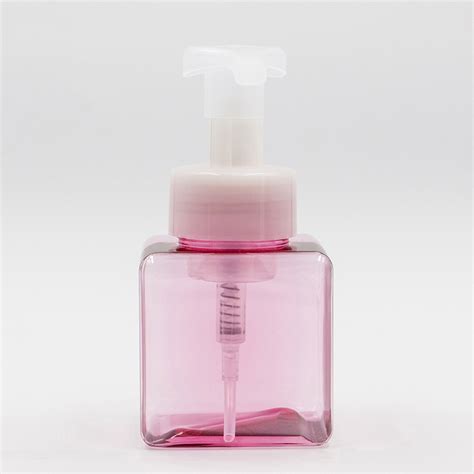 Ml Petg Pink Bottle With Foaming Pump For Hand Sanitizer Pump And