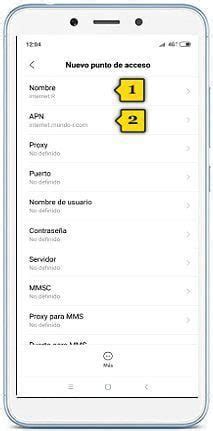 Cómo configurar el APN en Xiaomi Redmi 6