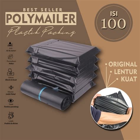 Jual PLASTIK POLYMAILER 30X40 KANTONG LEM UKURAN 30 CM X 40 CM ISI 100