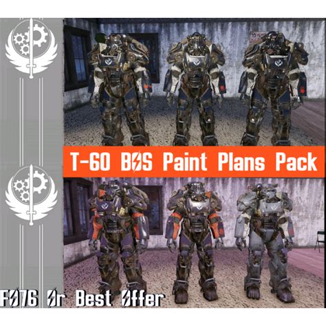 Plan T60 Bos Paint Plans Pack Game Items Gameflip