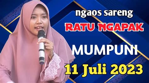 Ngaos Sareng Ratu Ngapak Ustadzah Mumpuni Juli Ceramah